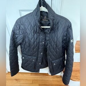 Barbour Women's Dark Quilted Utility Jacket